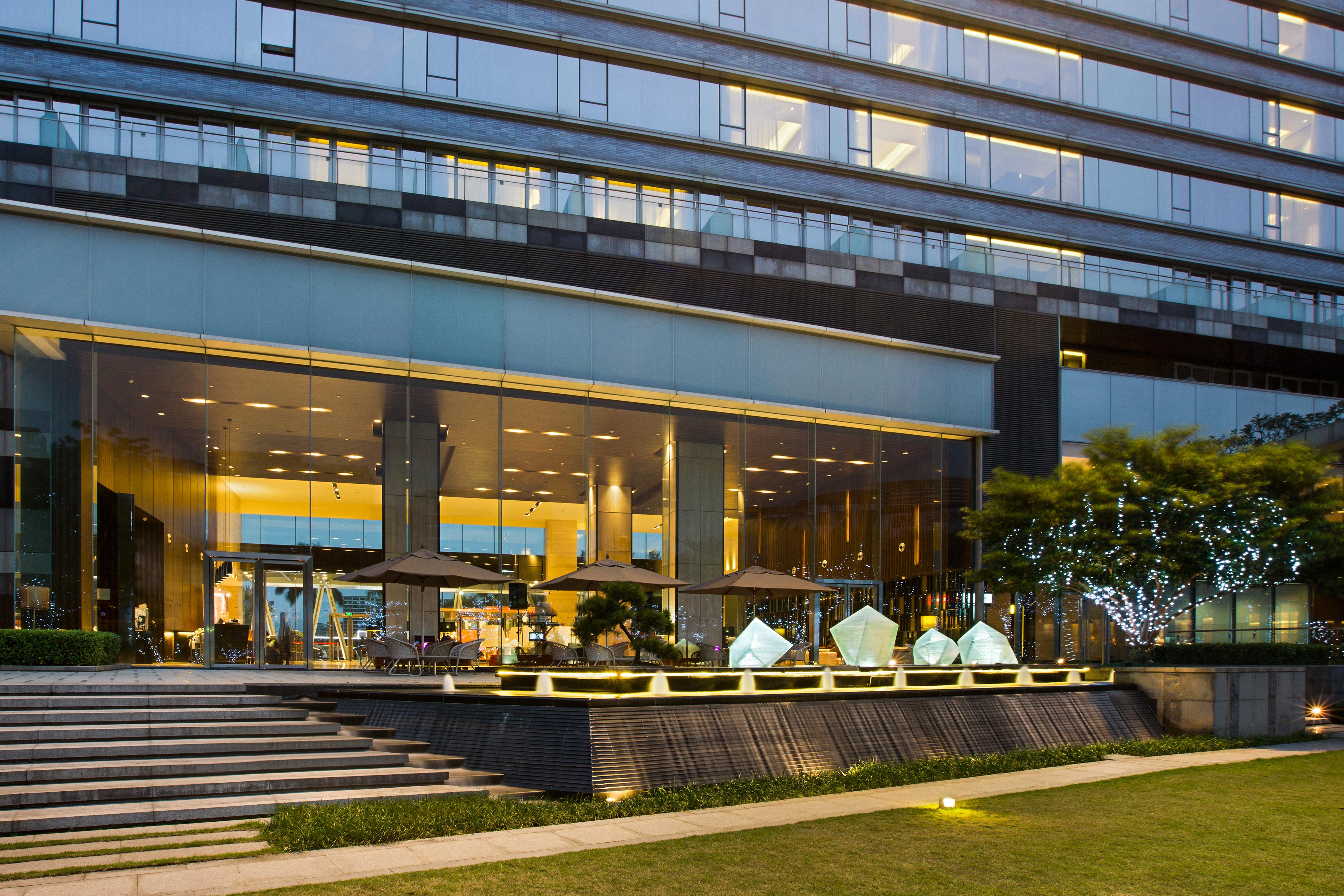 Crowne Plaza Guangzhou Huadu By Ihg - Free Shuttle Bus Between Hotel To Exhibition Center During Canton Fair Eksteriør bilde