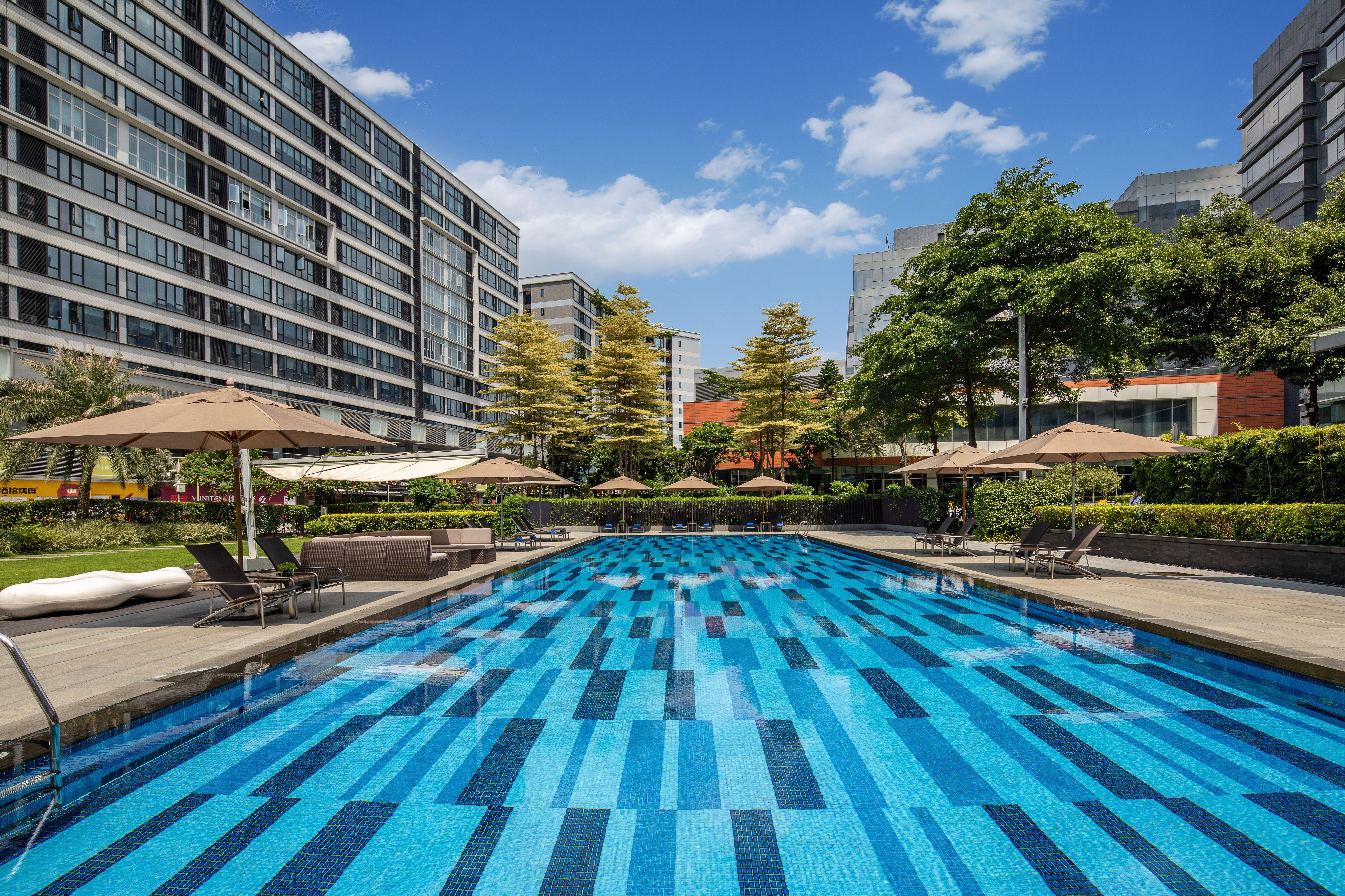 Crowne Plaza Guangzhou Huadu By Ihg - Free Shuttle Bus Between Hotel To Exhibition Center During Canton Fair Eksteriør bilde